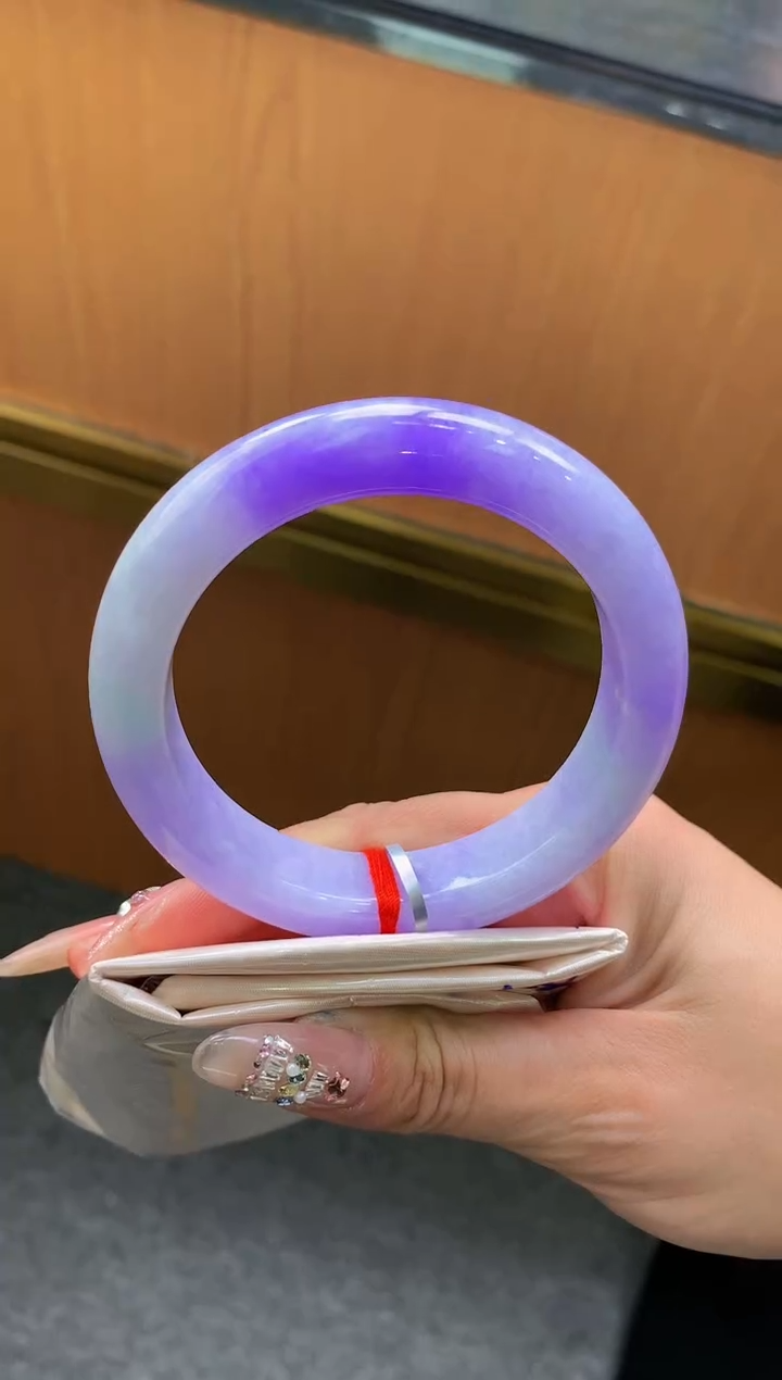 未镶嵌手镯翡翠-F240-正圈60