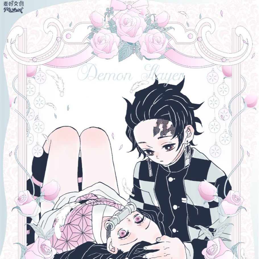 【国卡】麦好文创鬼灭之刃羽织共雪藏书票第一弹盲盒