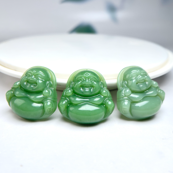 菲菲珠宝好*和田玉佛公约32*32mm吊坠*多样性发一