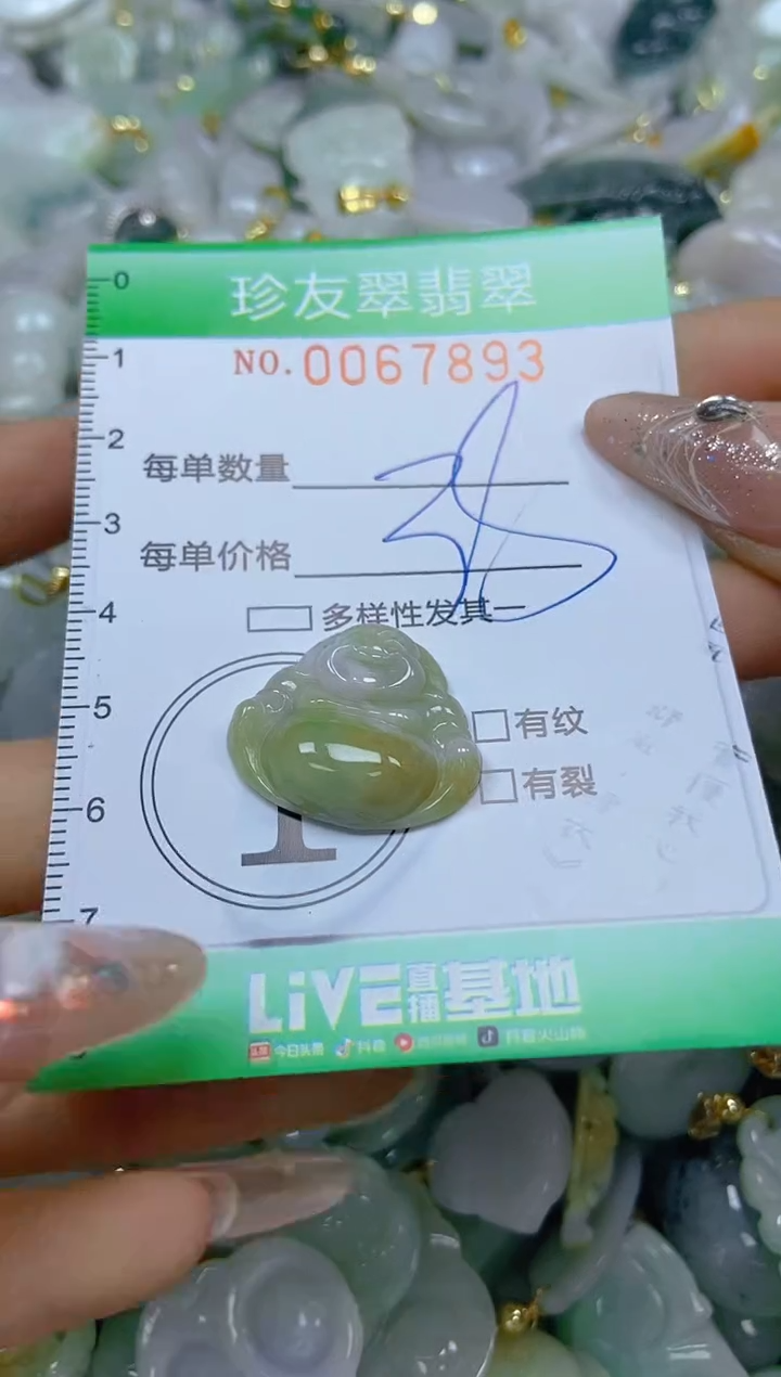 【闪购商品】翡翠颈饰未镶嵌闪购商品0067893