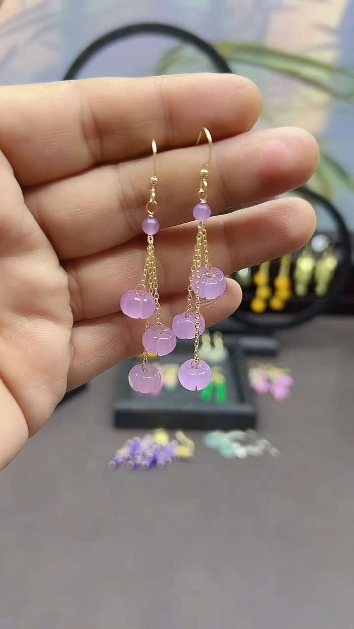 未镶嵌耳饰玛瑙/玉髓306