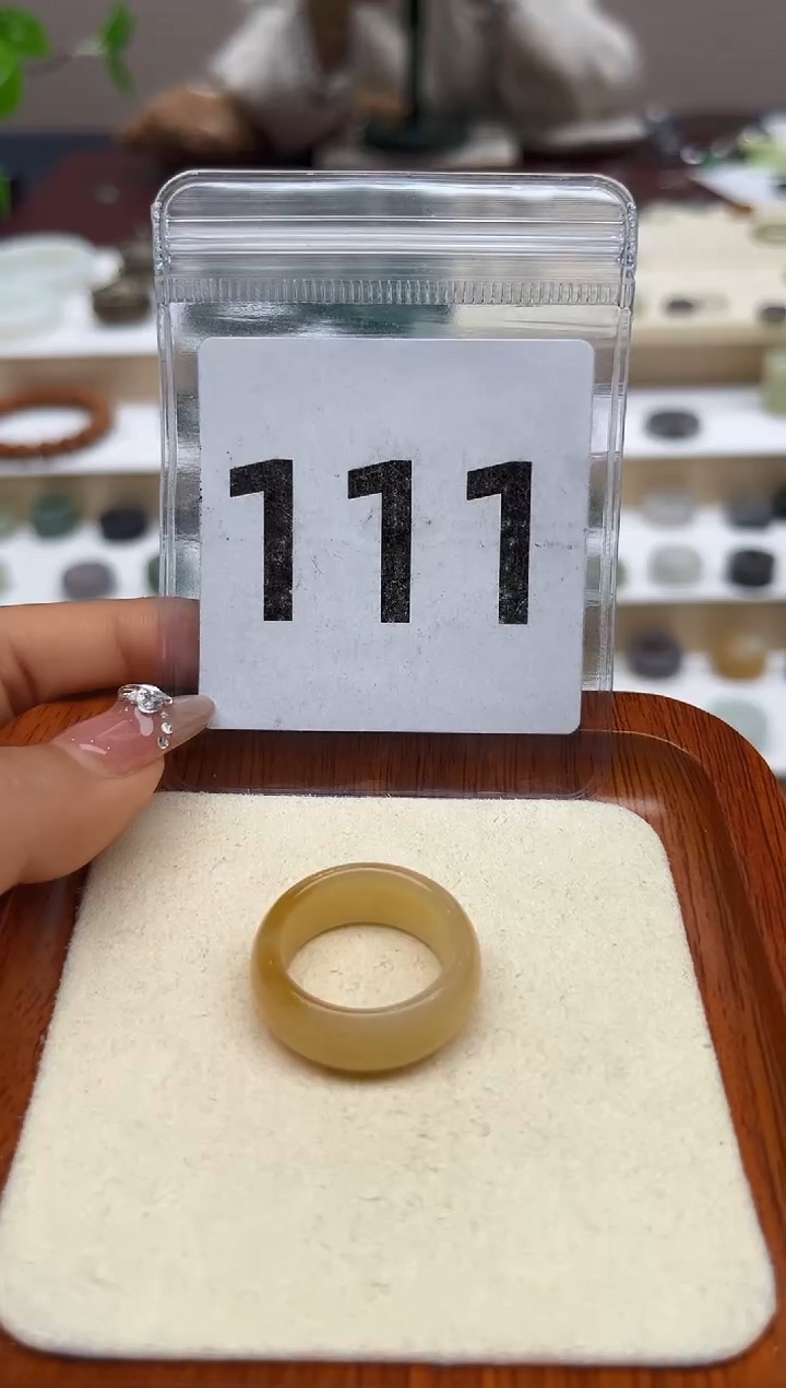 【闪购商品】和田玉戒指未镶嵌17号