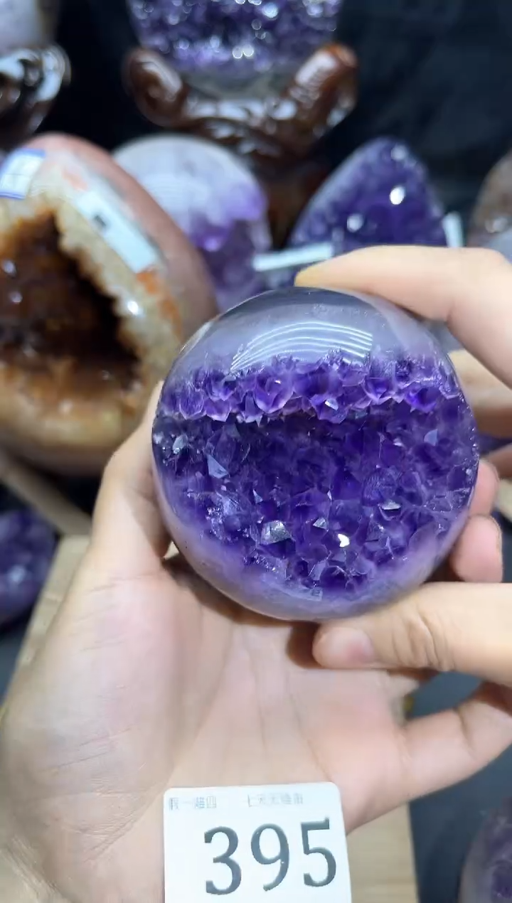 1未镶嵌紫晶395号龙蛋