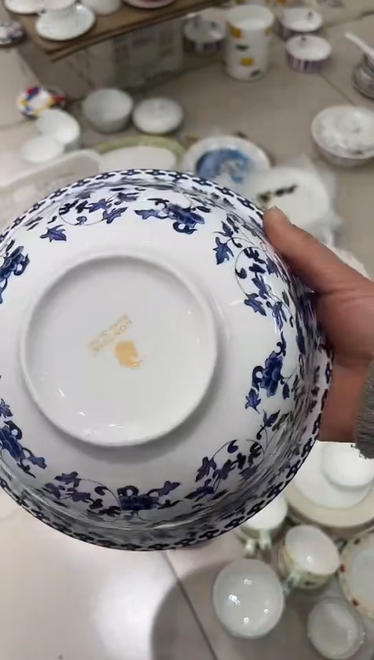 骨瓷隆达骨瓷8英寸碗1个