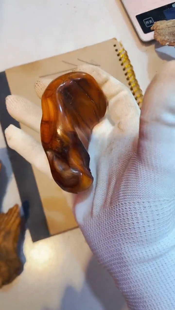 柏木（崖柏）66雷北太行崖柏手把件手串