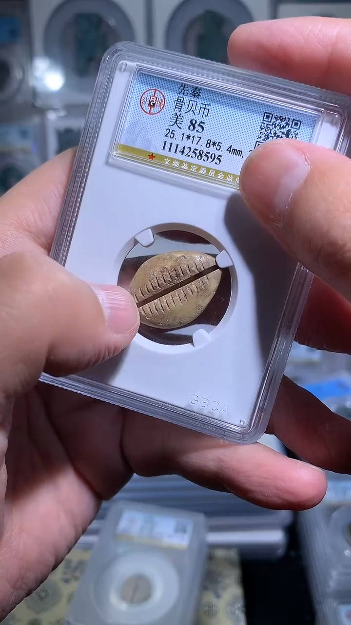 【闪购商品】铜御泉收藏骨bei币一枚