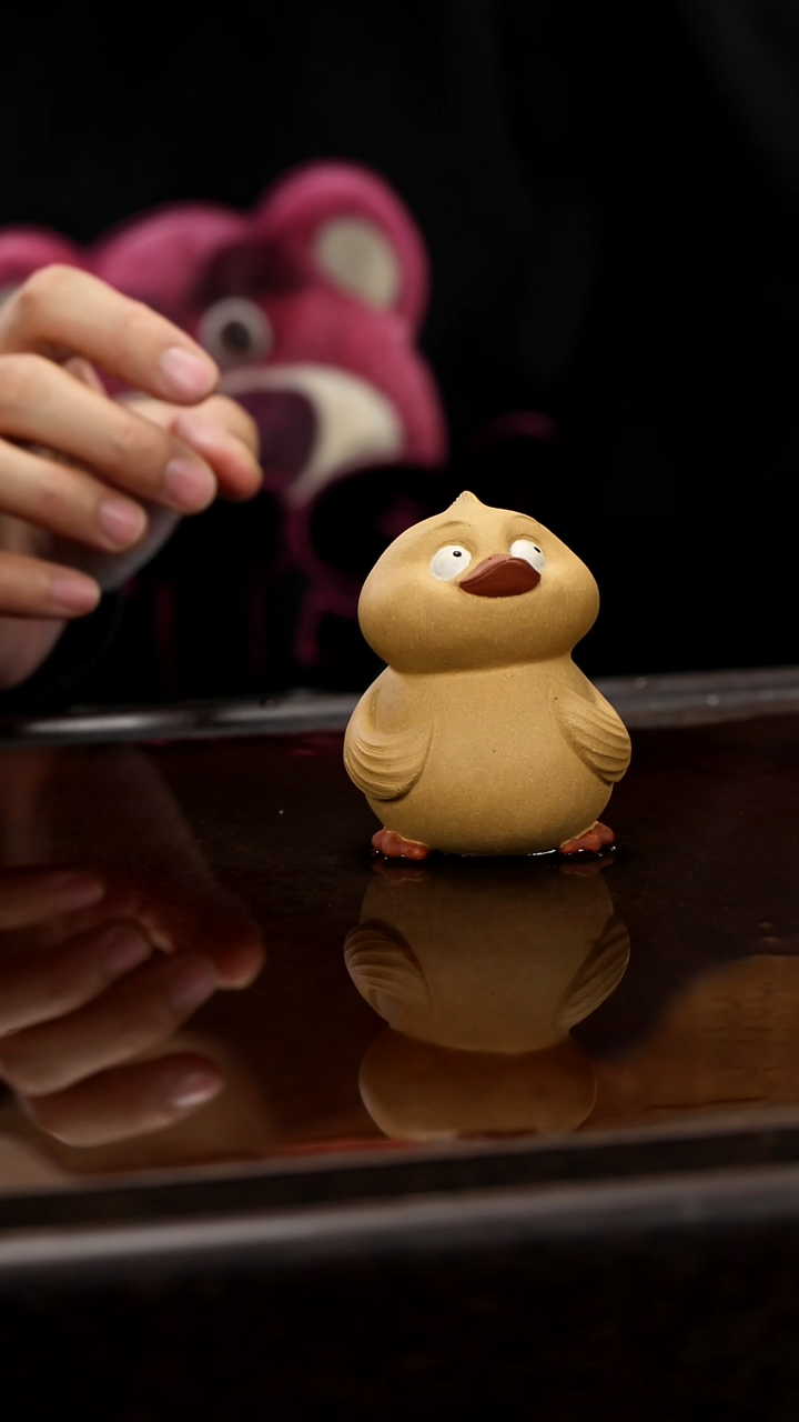 紫砂茶宠紫砂鸭子