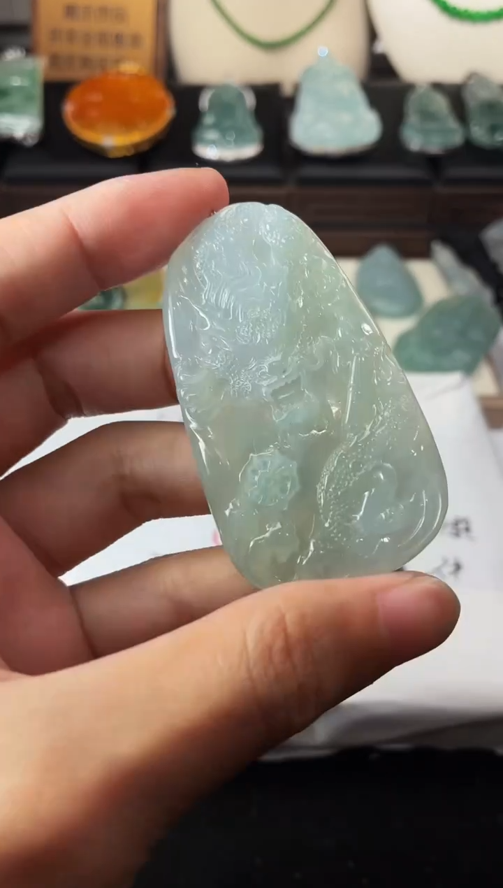 未镶嵌定制翡翠胖*飞S毛货不退不换