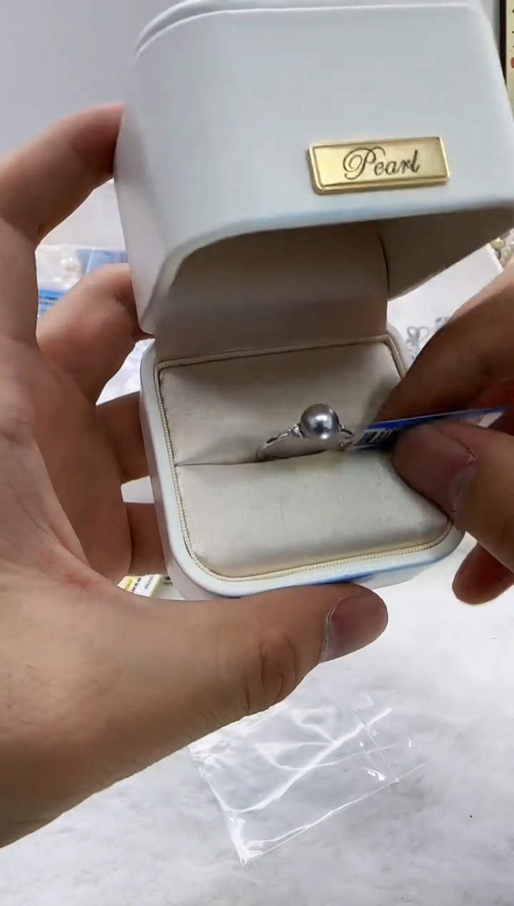 【闪购商品】海水珍珠DA银S925镶嵌v3221 珍珠7