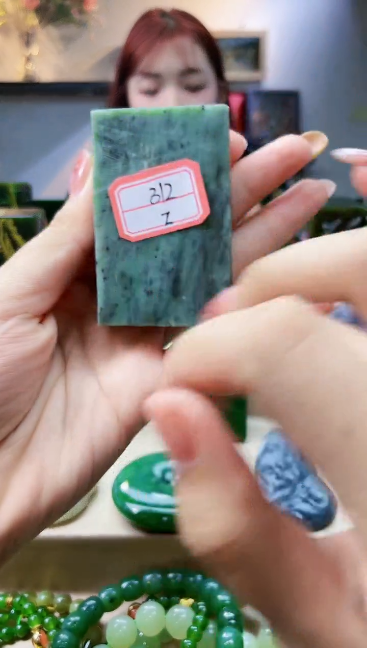 和田玉未镶嵌挂件1