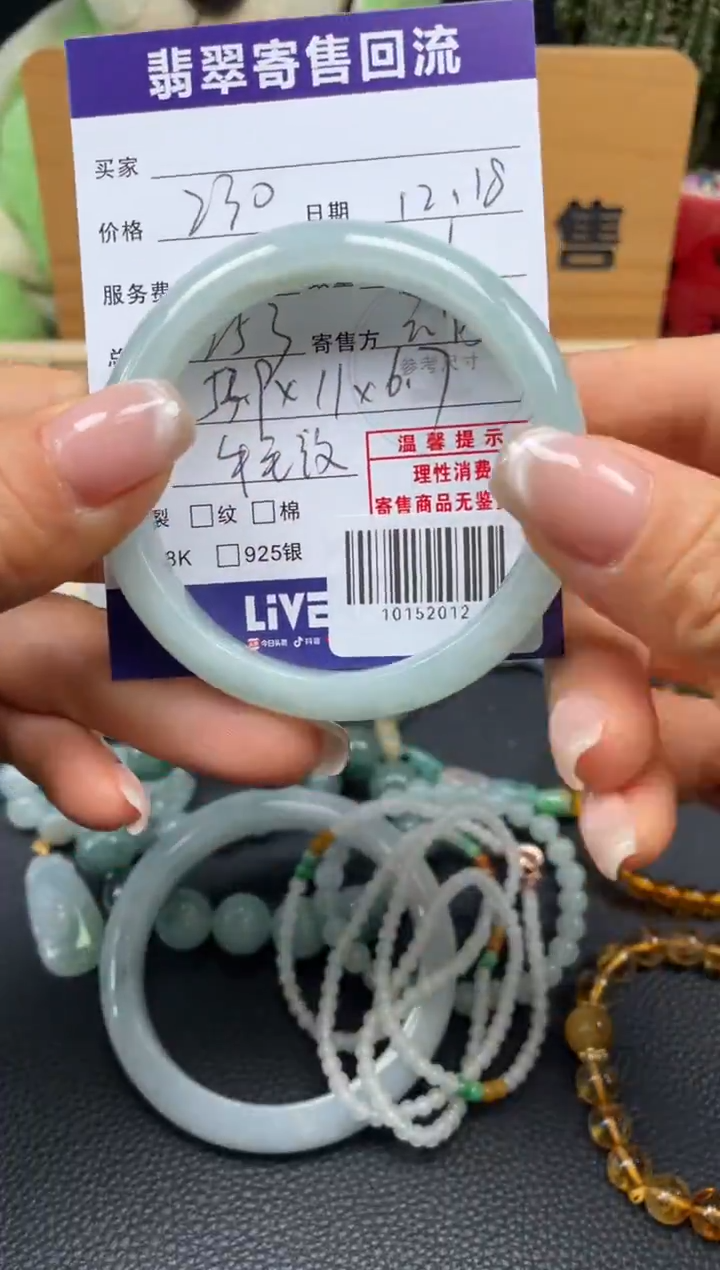 未镶嵌手镯翡翠林*儿10152012