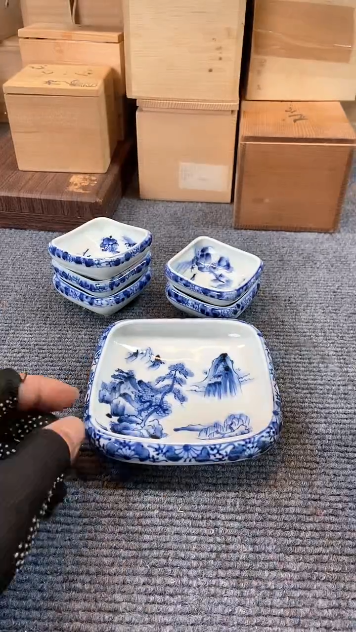 【闪购商品】碟日本回流瓷器杂项