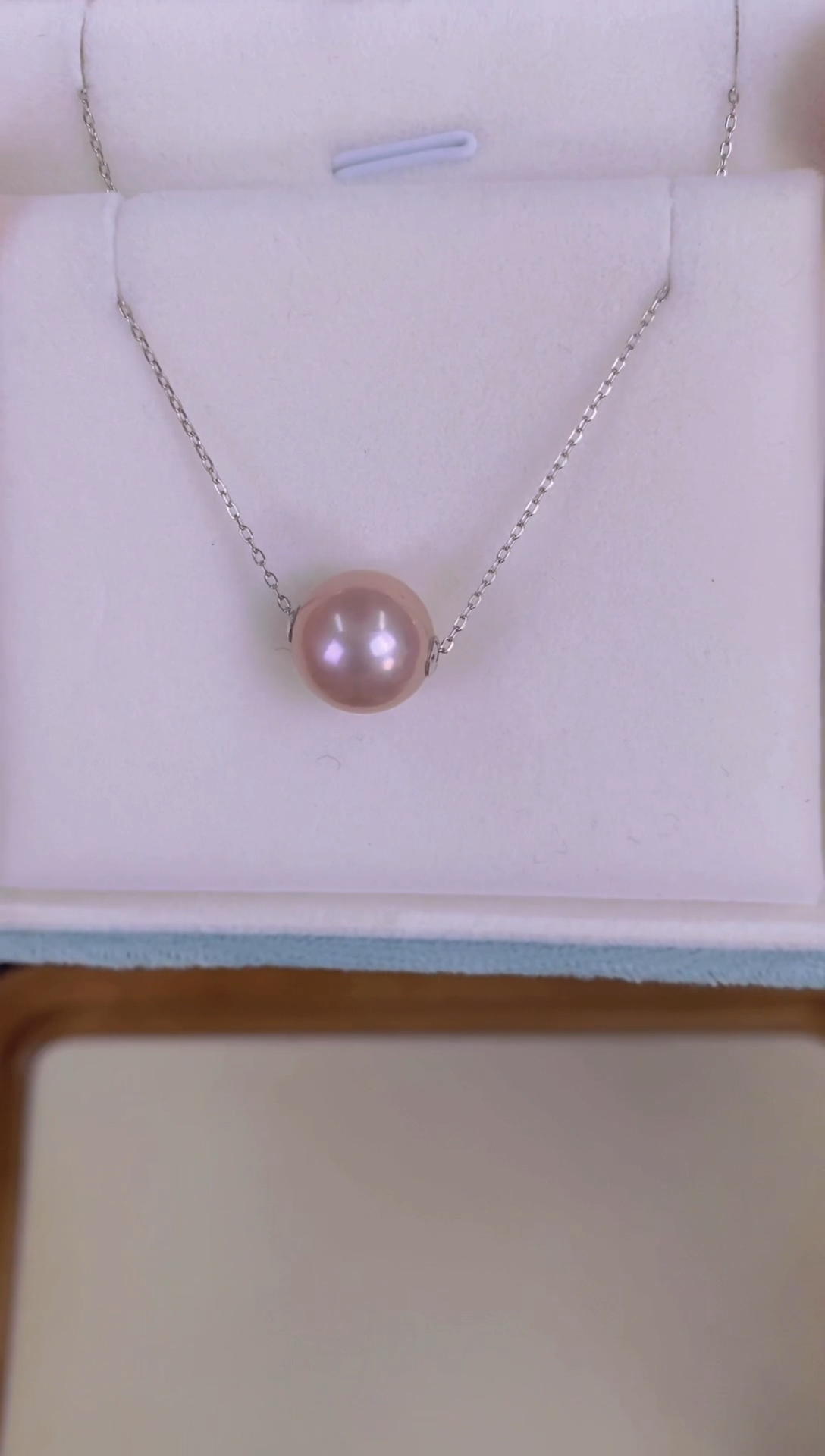 【闪购商品】淡水珍珠颈饰未镶嵌淡水紫色珍珠路路通吊坠 5041