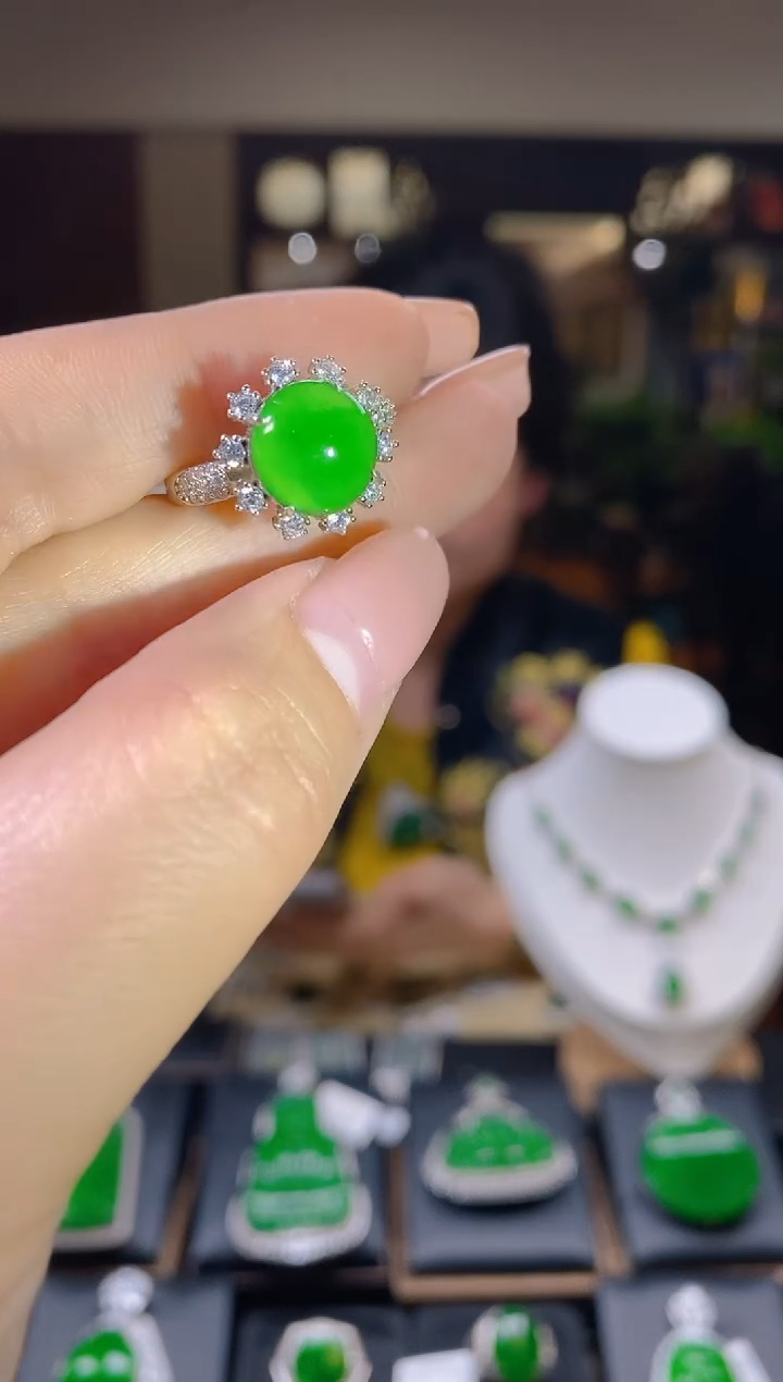 【闪购商品】翡翠戒指未镶嵌翡翠戒指