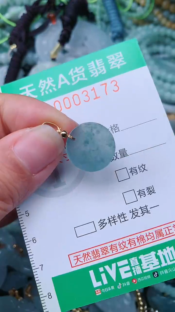 颈饰未镶嵌翡翠.0003173