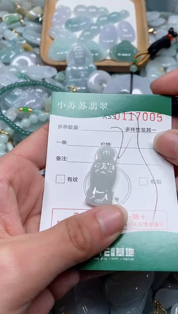【闪购商品】翡翠颈饰未镶嵌闪购商品0117005
