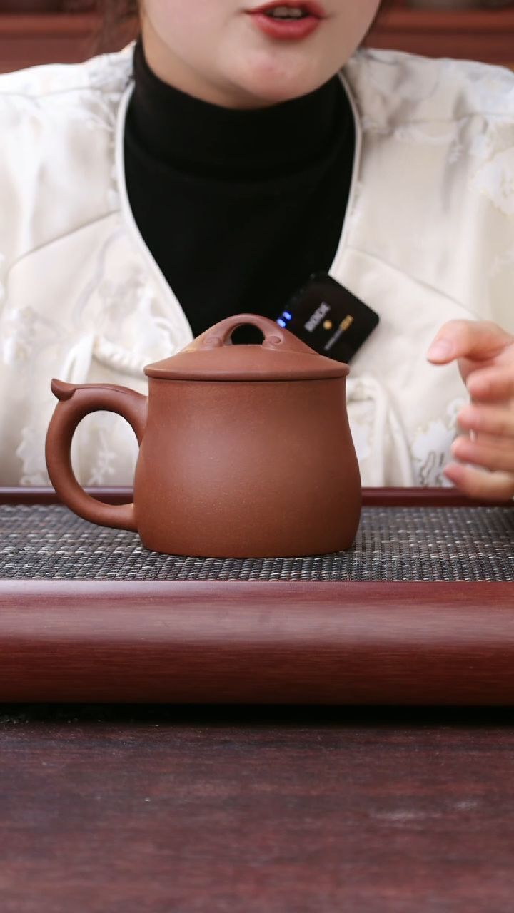 【闪购商品】紫砂公道杯封釉如意中槽