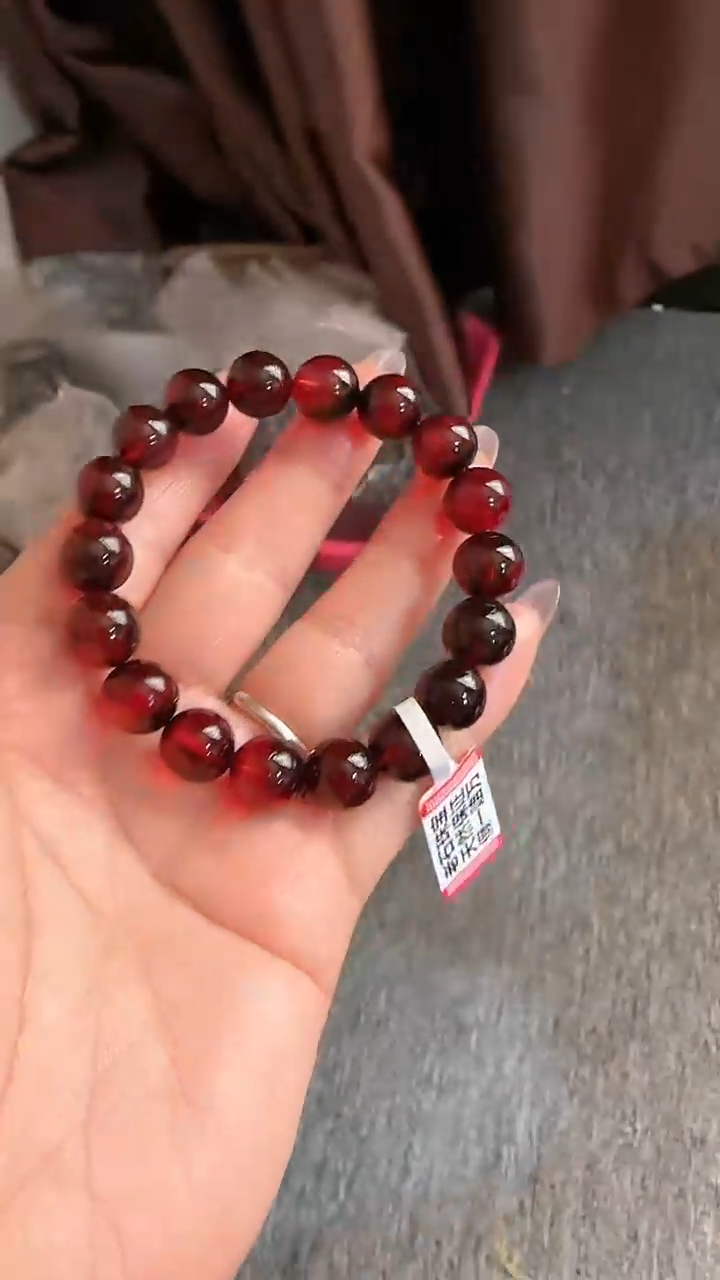 【闪购商品】琥珀手链未镶嵌规格11血珀手串#66