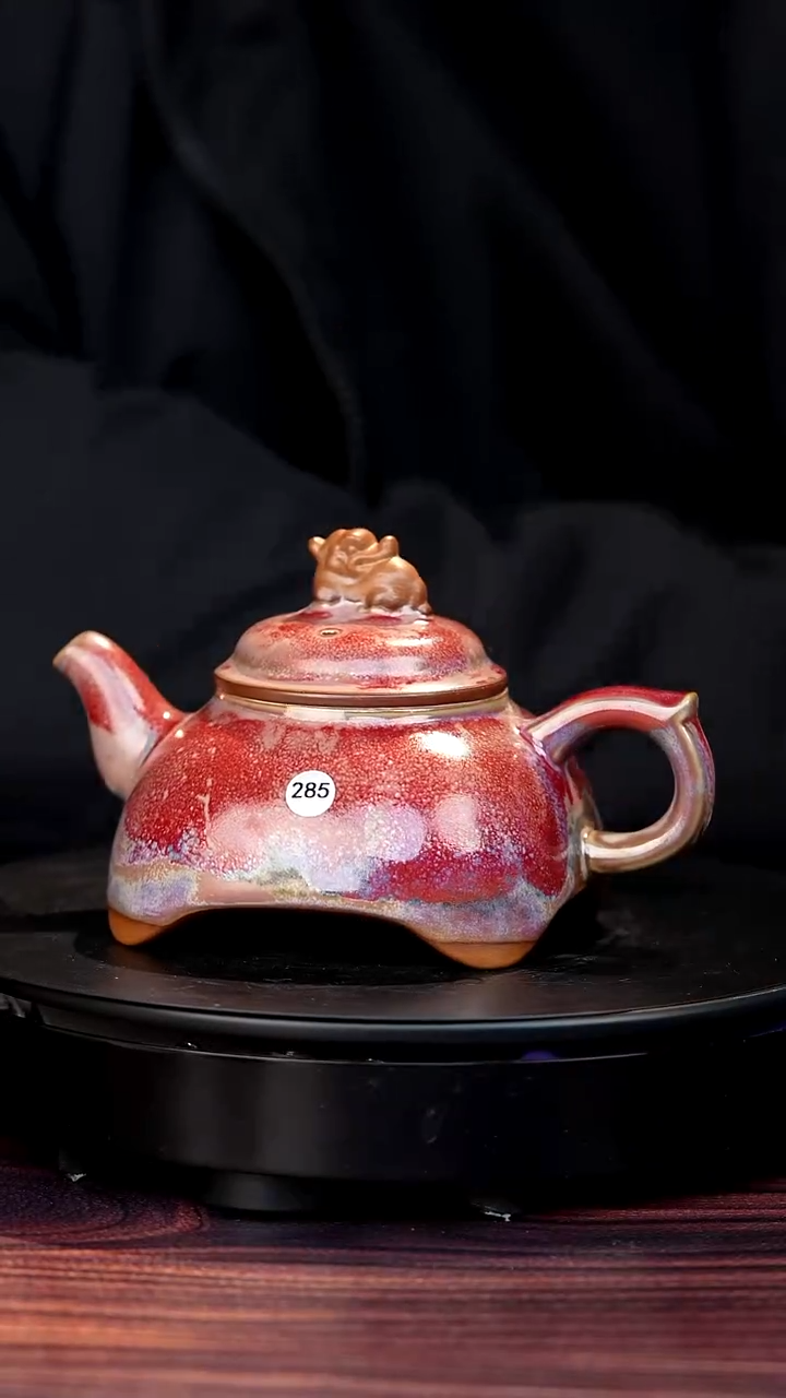 285#李朝斐一级品原矿钧瓷富甲四方