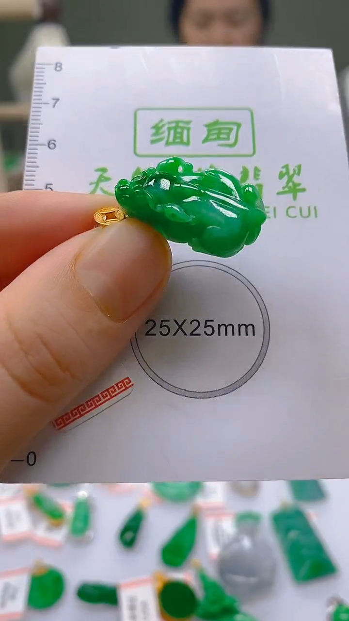 【闪购商品】翡翠颈饰18K金镶嵌新号开播，全场乱卖