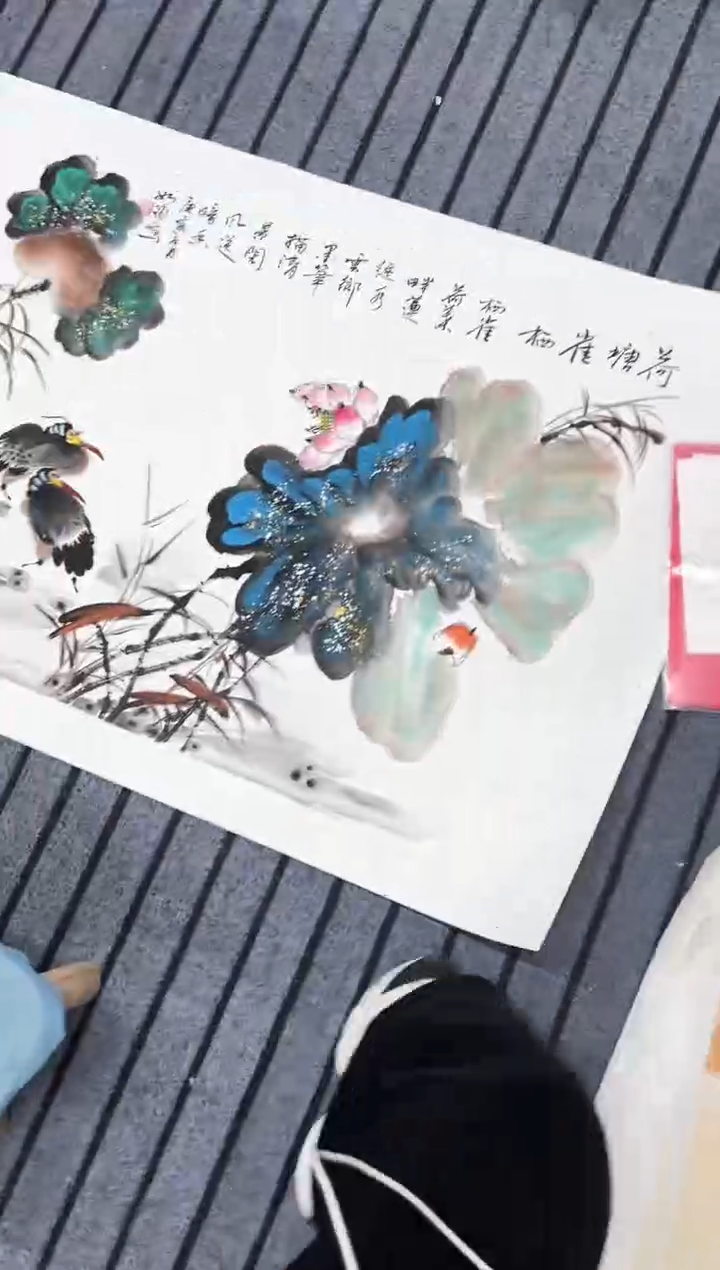 精品国画花鸟作品