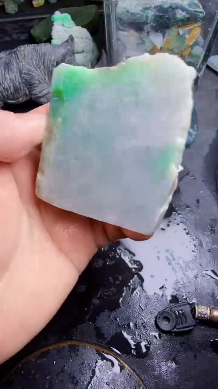 未镶嵌挂件翡翠天然翡翠070