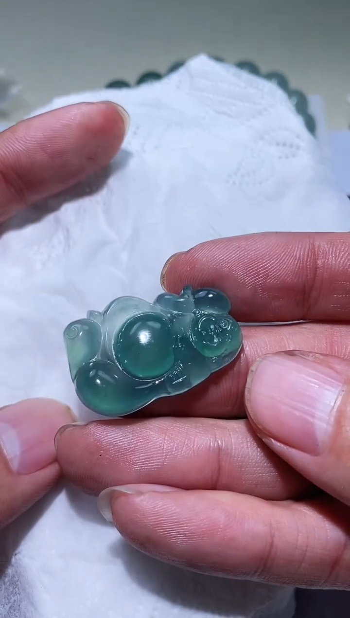 【闪购商品】定制翡翠未镶嵌16翡翠毛货定制