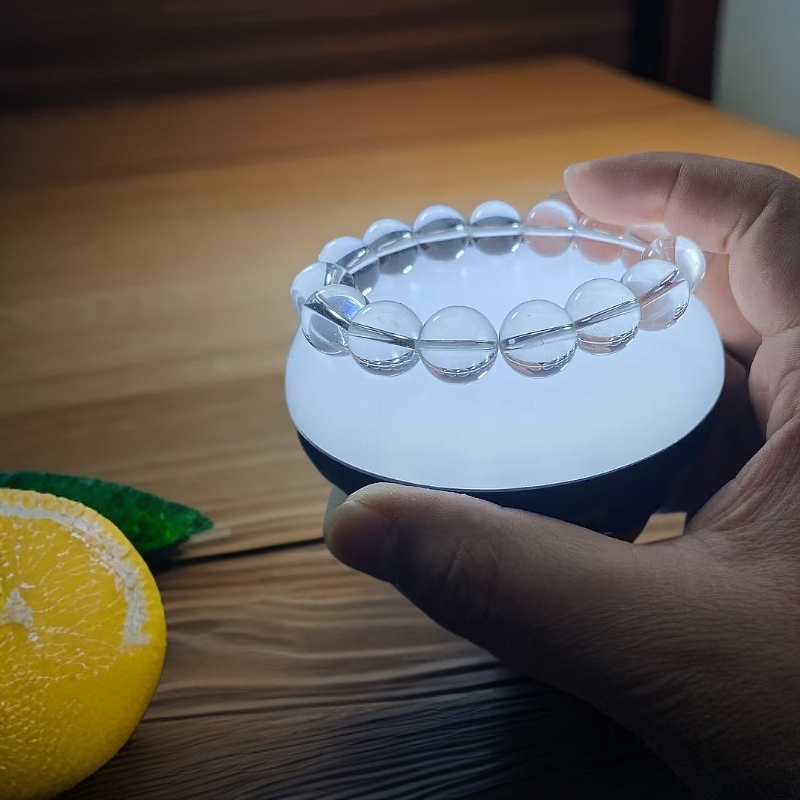 白水手串14mm双A纯净经典款