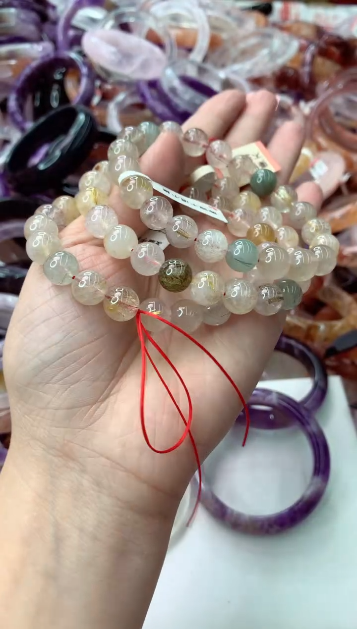 未镶嵌手镯水晶手串（多样性）