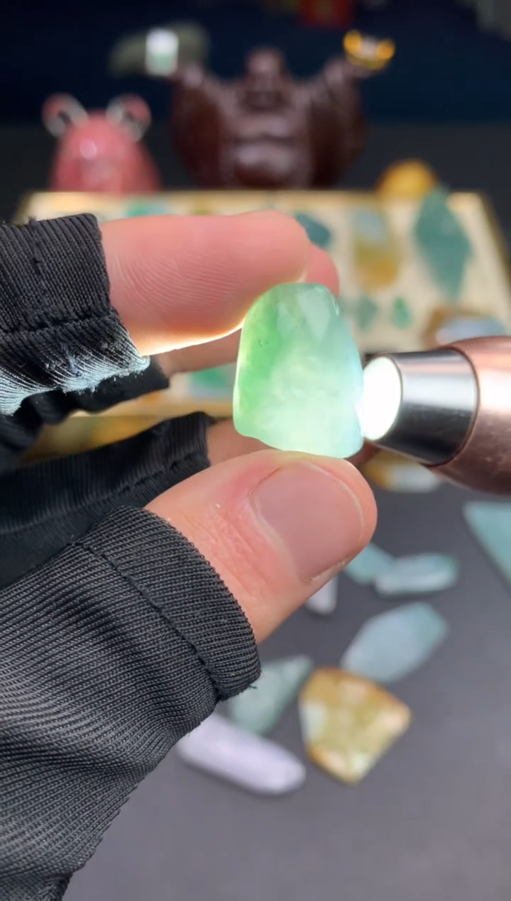 未镶嵌定制翡翠天然翡翠裸石