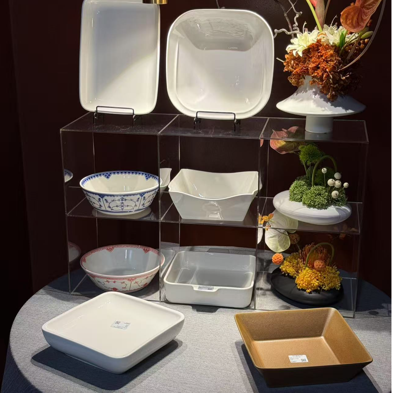正品优选高温陶瓷热销安徽土菜明档餐具农家菜展示碗【拍一发五】