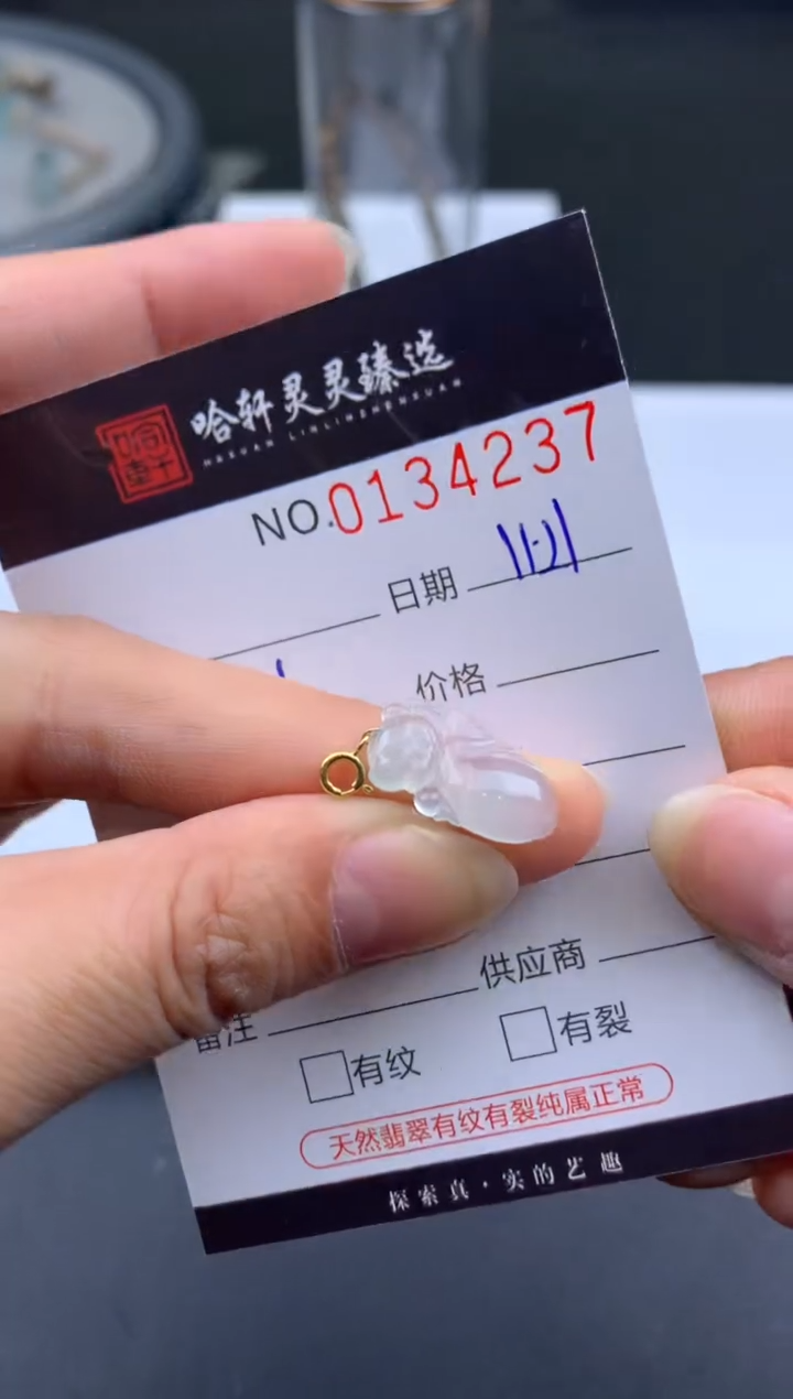 吊坠(不含链)未镶嵌翡翠哈轩  挂件1
