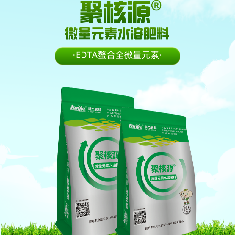 聚核源微量元素水溶肥料500g