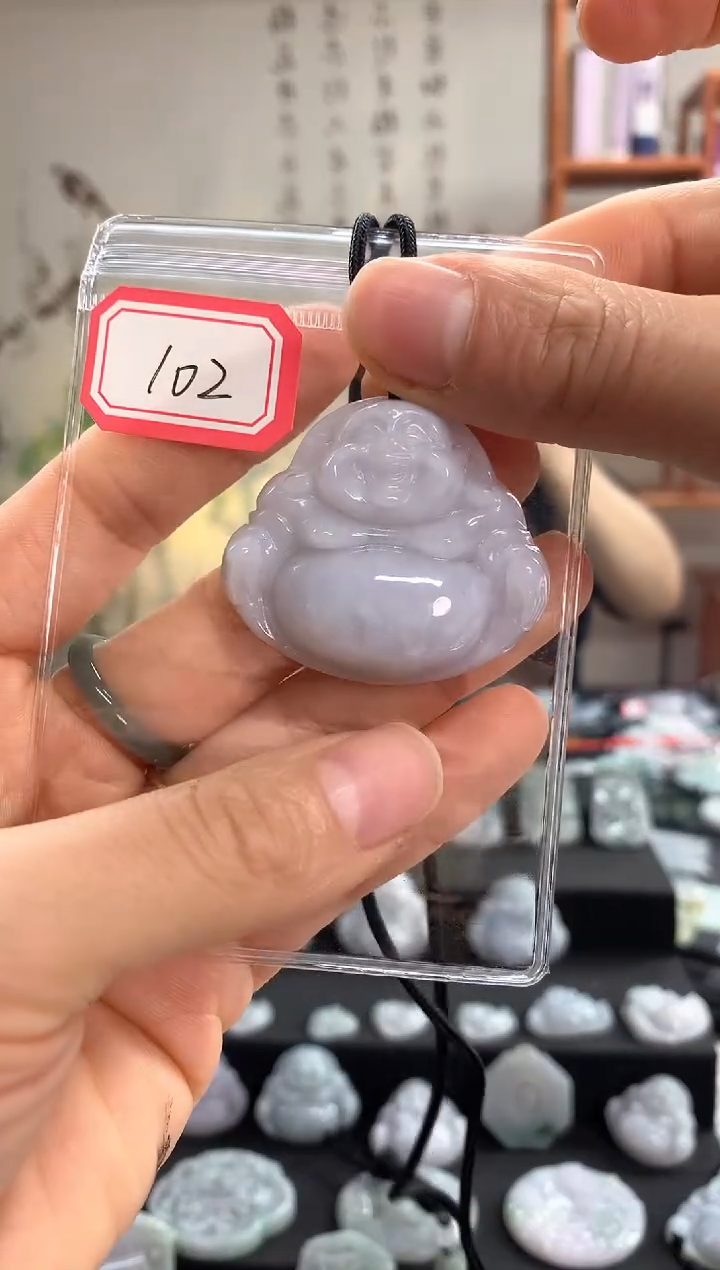 【闪购商品】翡翠颈饰未镶嵌佛公102