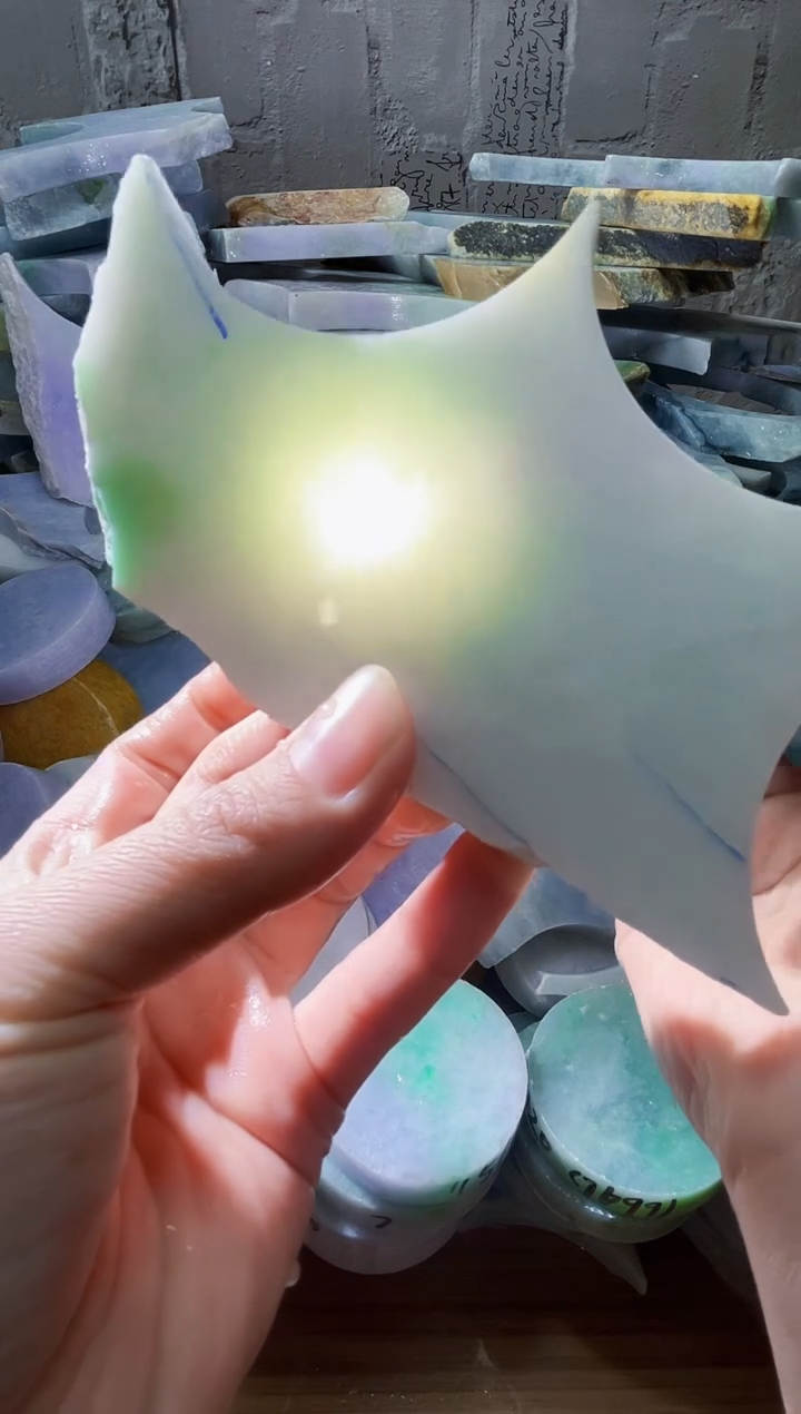 裸石翡翠天然翡翠A货石 南 999