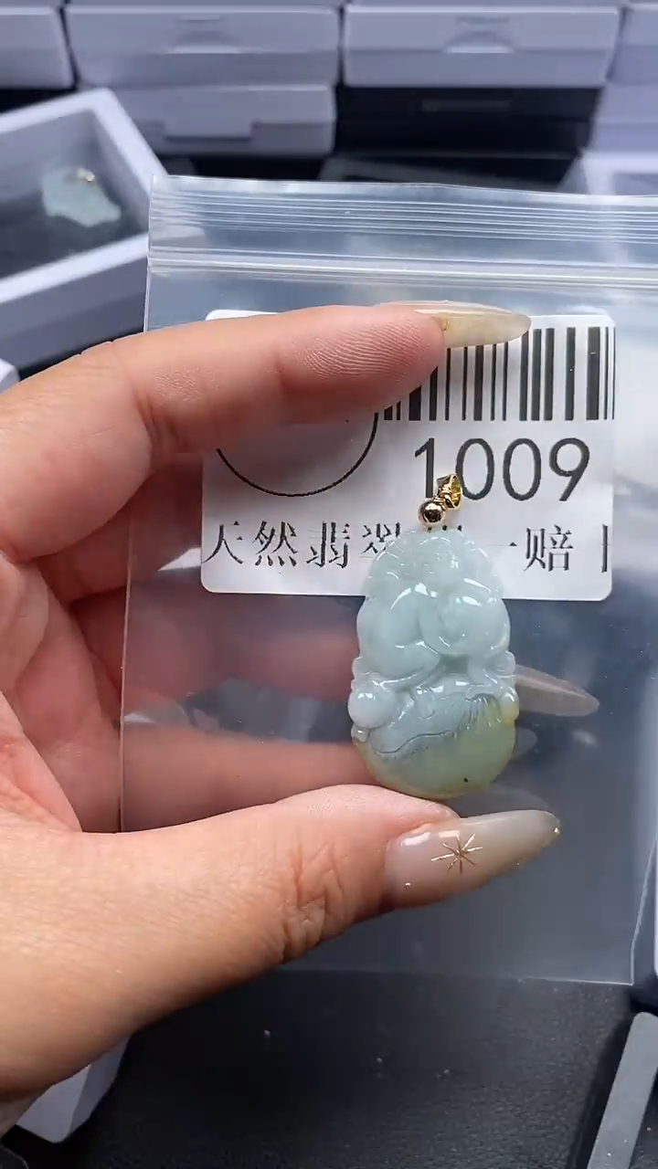 颈饰未镶嵌翡翠1009