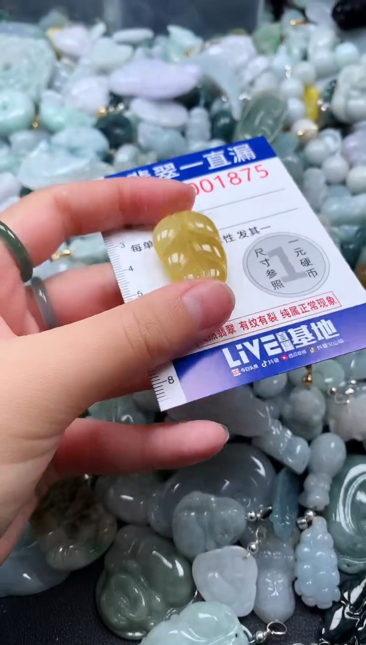 【闪购商品】翡翠吊坠(不含链)未镶嵌1875