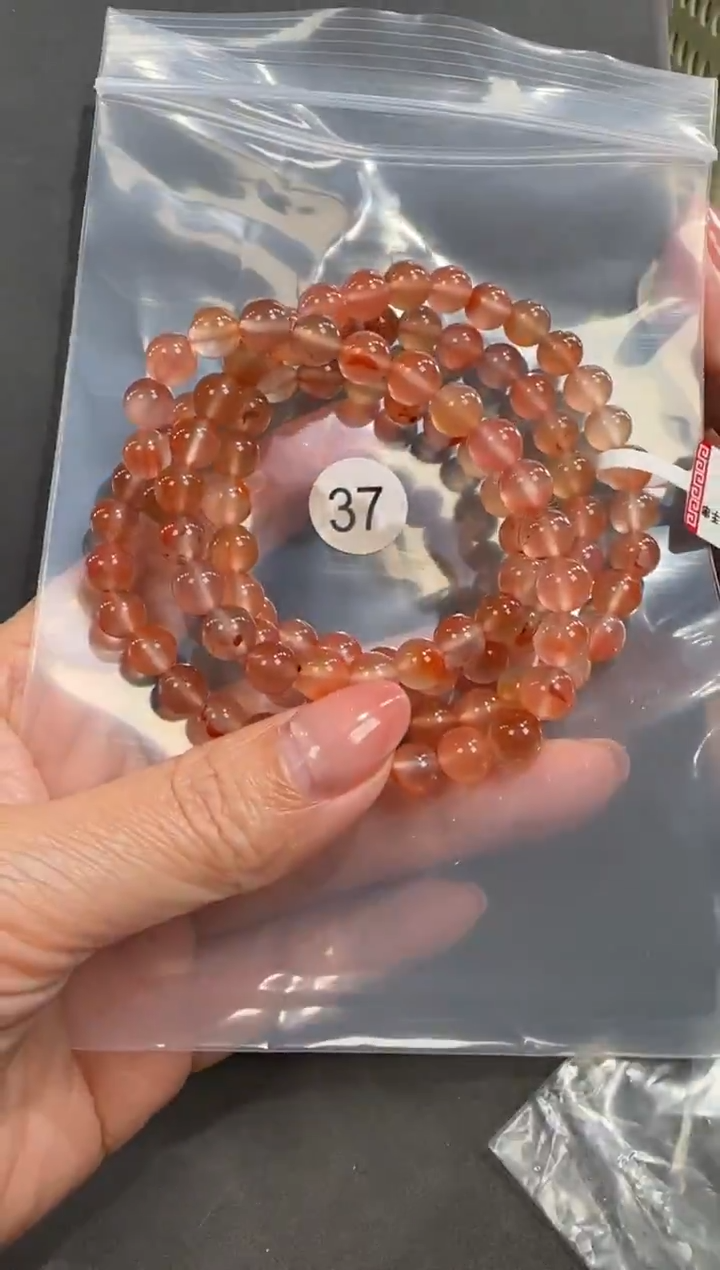 未镶嵌手链南红玛瑙原矿无优化无胶裂金底冰飘单圈