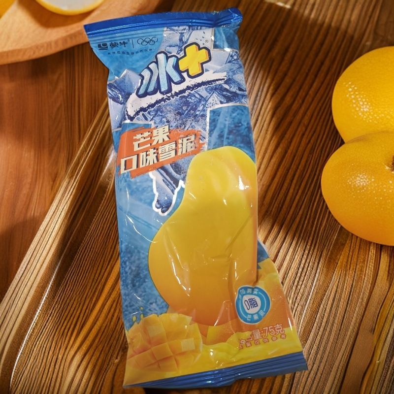 蒙牛冰+芒果口味雪泥
