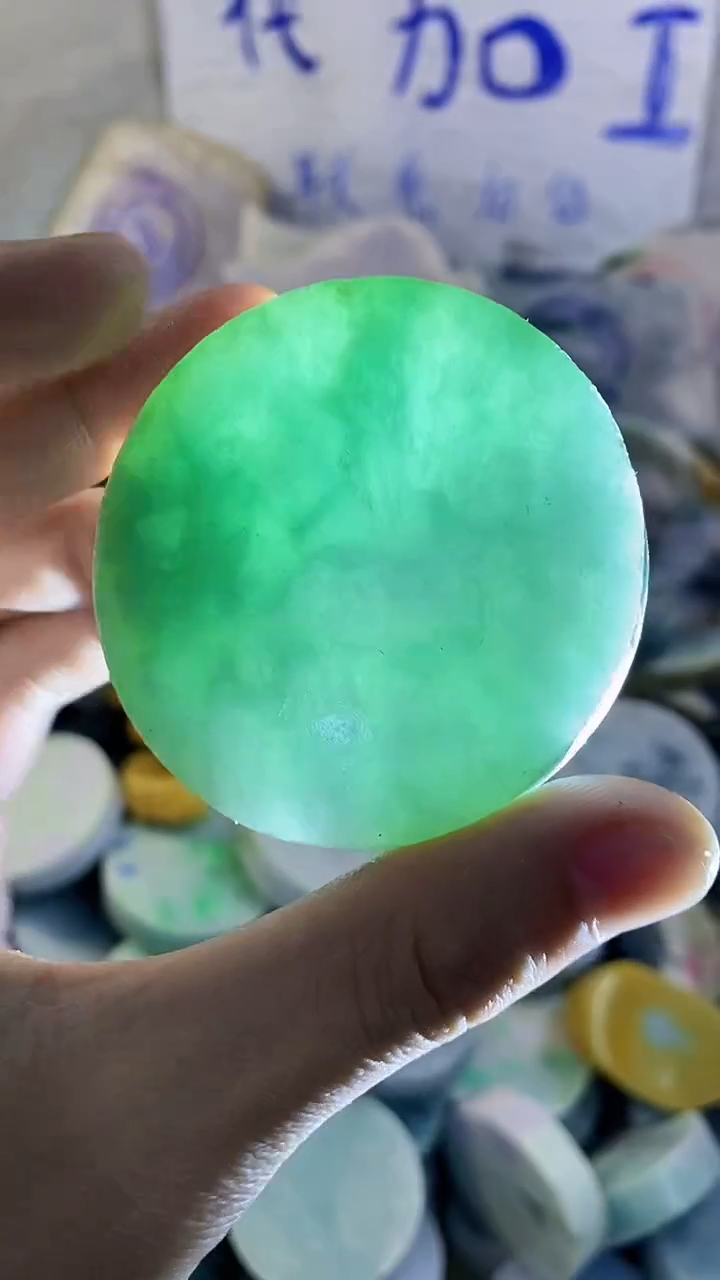 裸石翡翠纯天然翡翠A货30