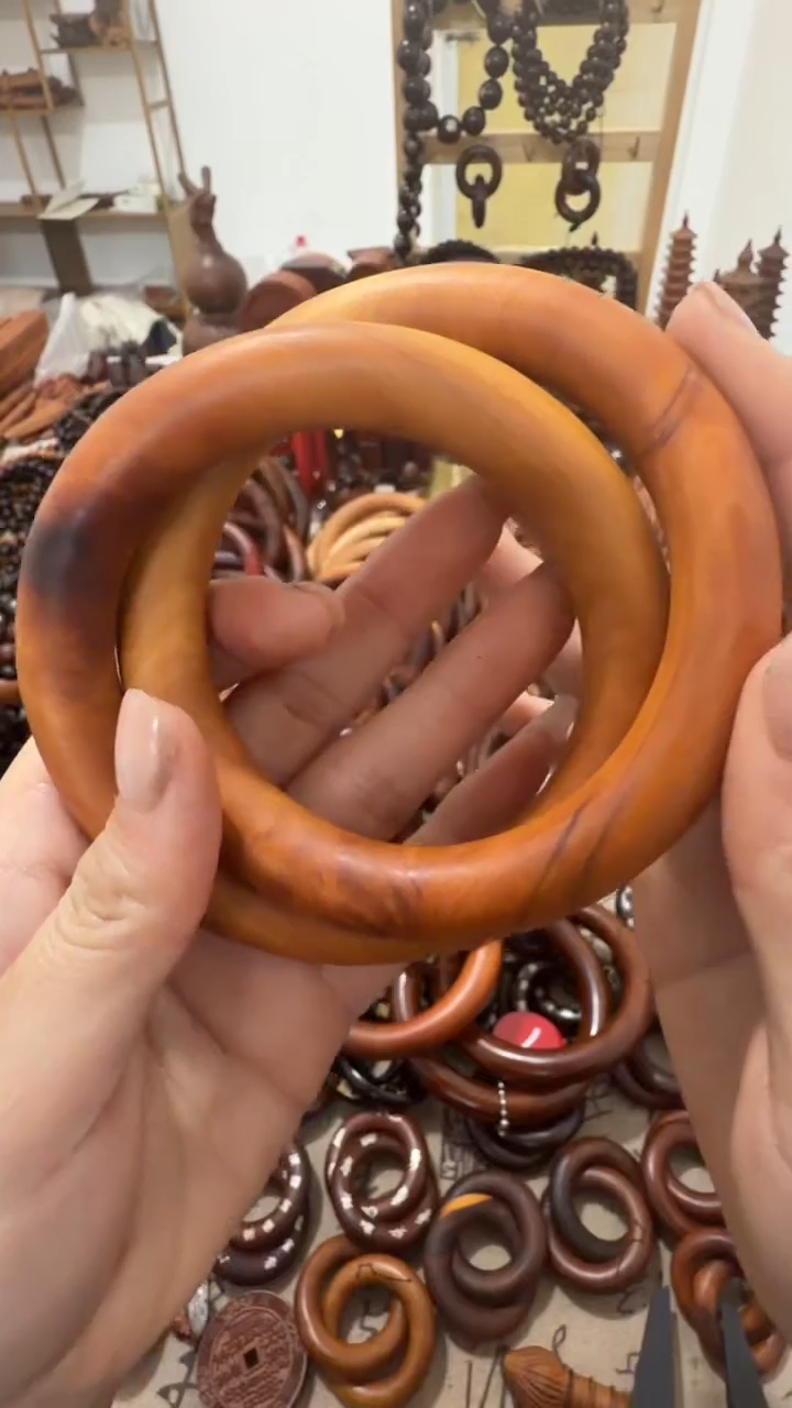 枣木乾坤圈一物一拍微瑕70