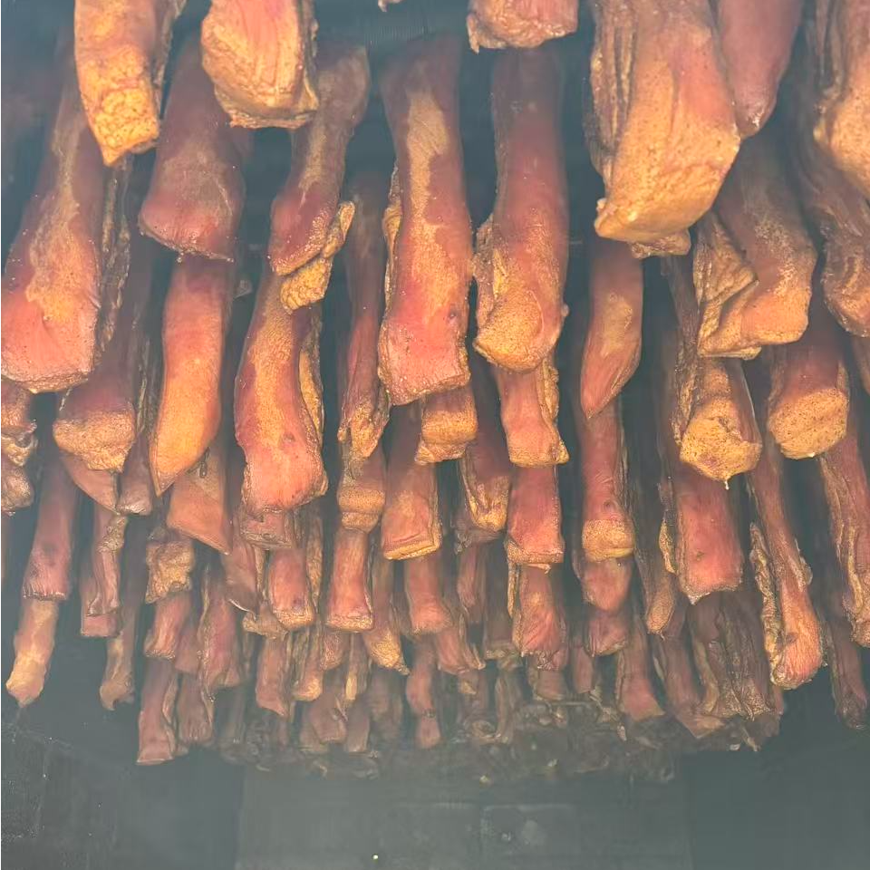 贵州农家腊肉烟熏肉侧柏青岗熏五花肉腊肉二刀腊肉真空包装