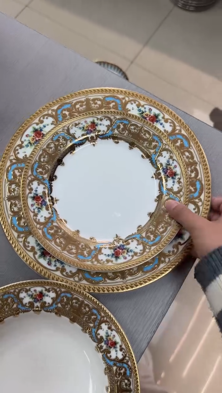 【闪购商品】瓷片10.5+8英寸大小盘福利款