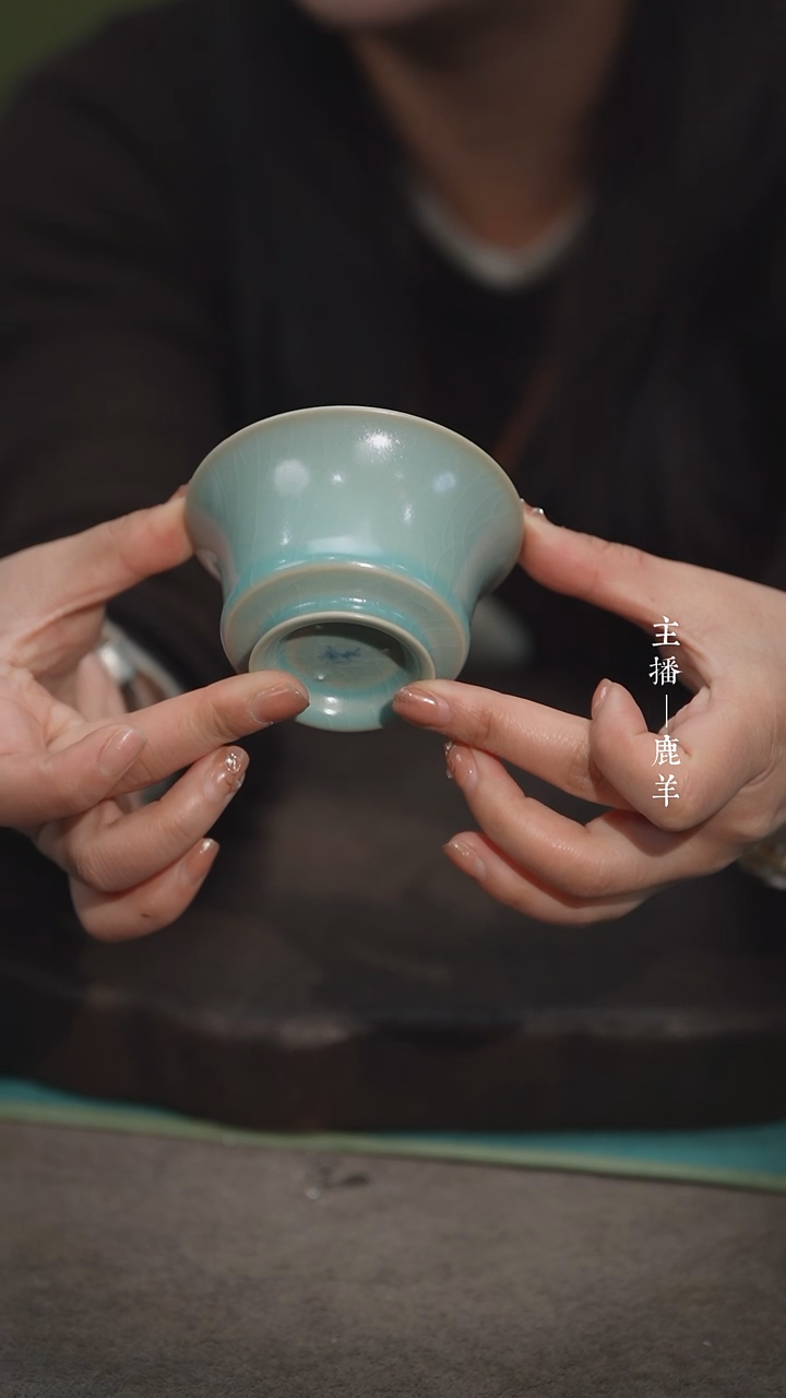 【闪购商品】卷足马蹄杯（海英底款）——龙羊