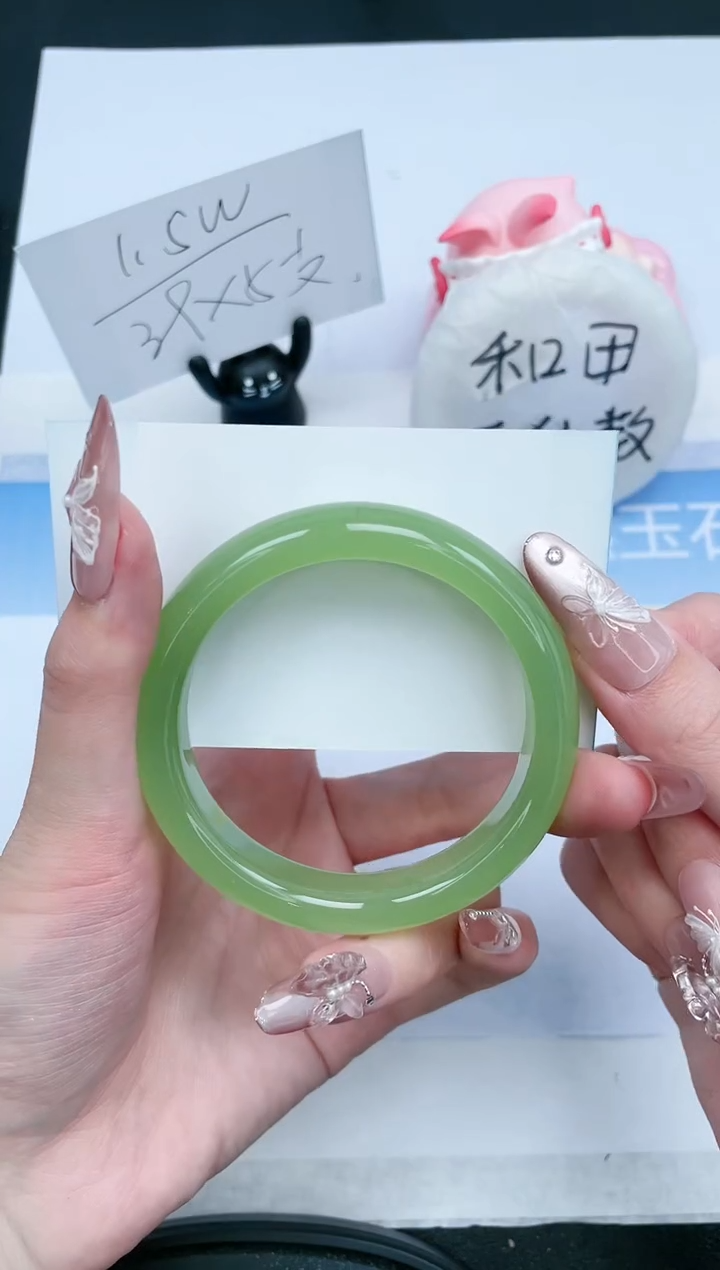 石英质玉未镶嵌手镯201-55.8