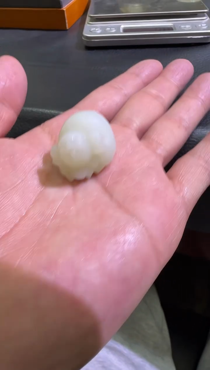 吊坠(不含链)未镶嵌和田玉金山白玉挂件（产地直发）