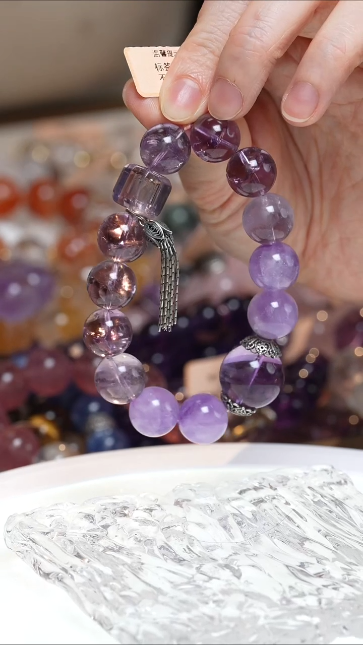 未镶嵌手串水晶紫水晶手串·MM0025NOV074L205