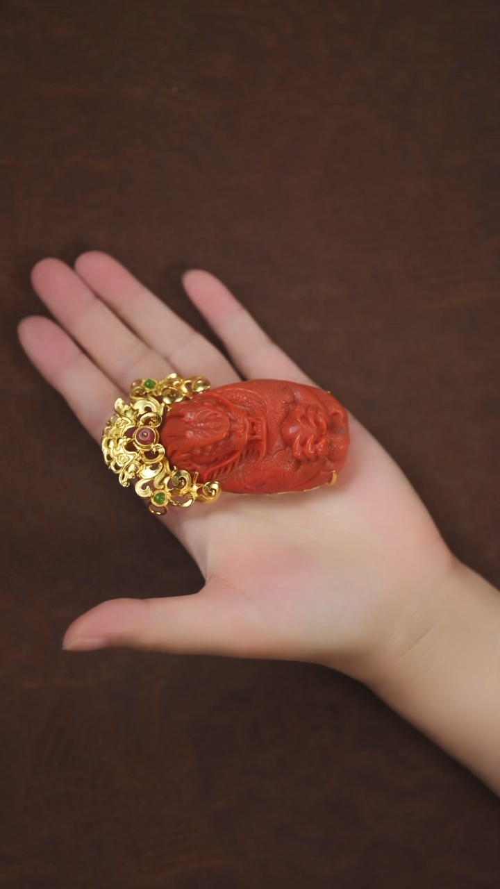 未镶嵌南红玛瑙挂件闪购 龙牌