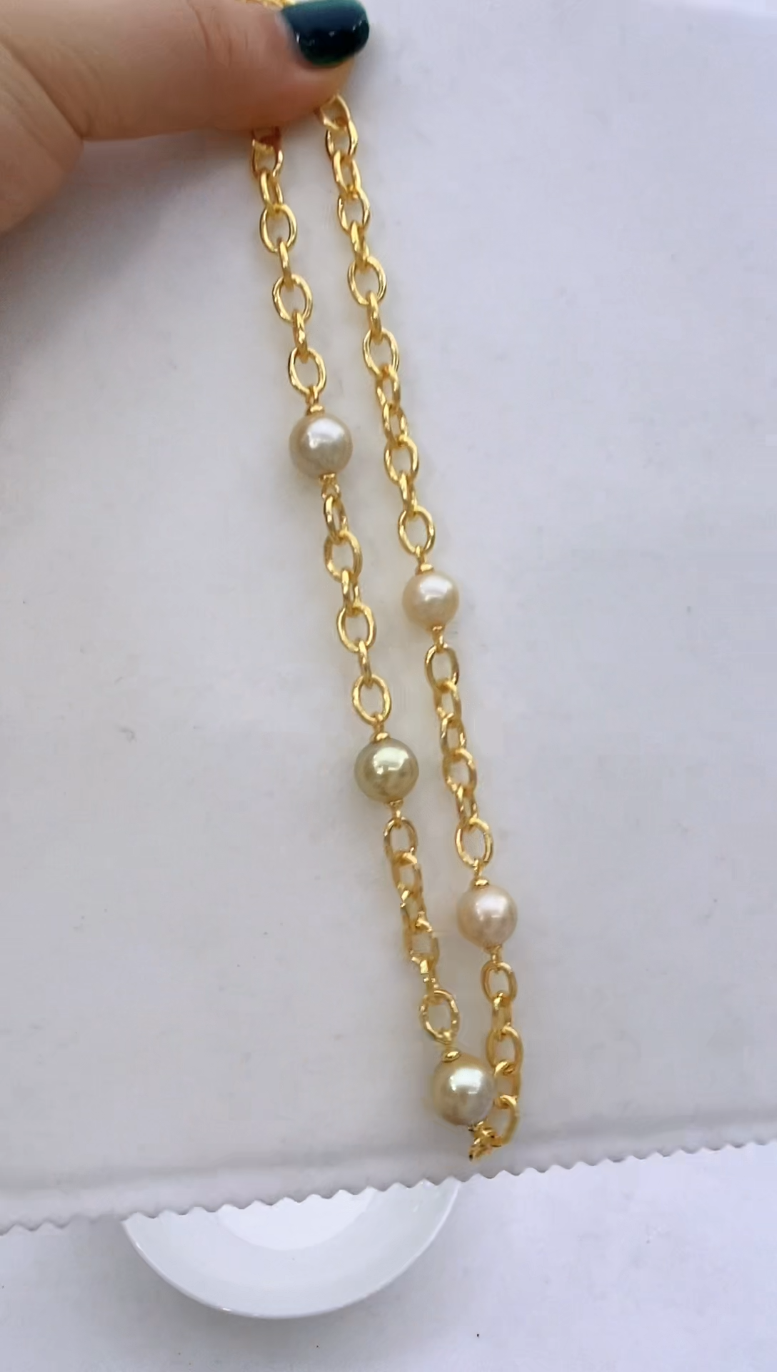 【闪购商品】海水珍珠项链未镶嵌72 10-12mm