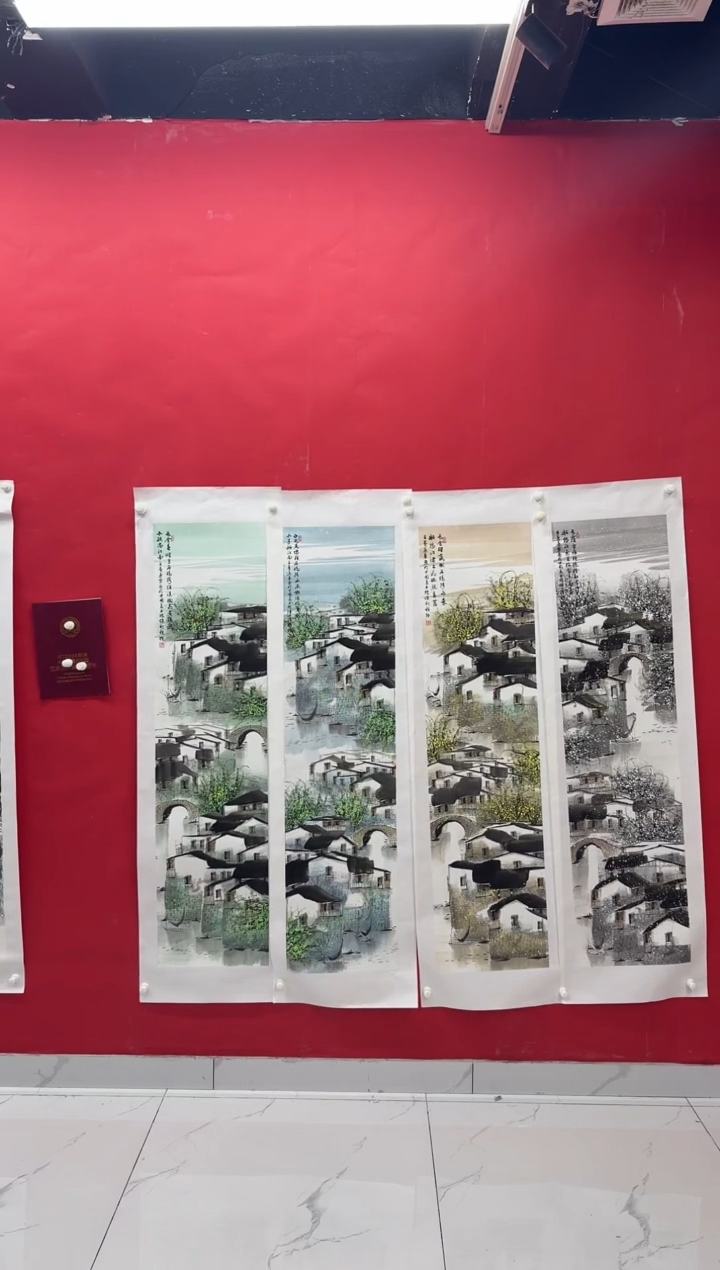 国画画家陆远华纯手绘原作